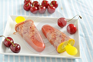 Red Ice Popsicles