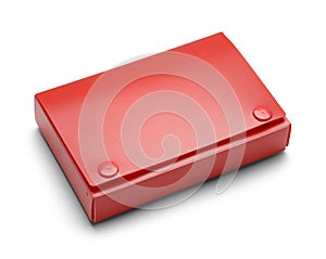 Red Index Card Holder