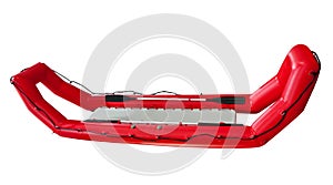 Red Inflatable Lifeboat photo