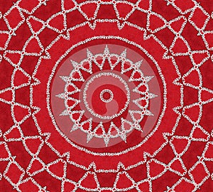 Red Inspiration Mandala