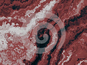 Red iron oxide texture. Stone background