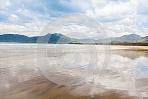 Red island beach  pantai Pulau merah  in Banyuwangi in Indonesia