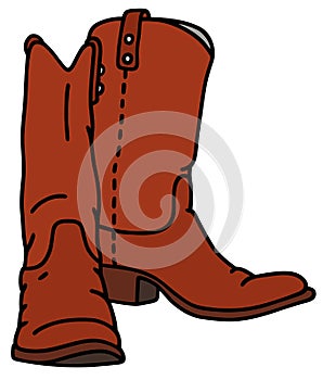 Red jackboots