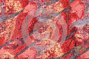 Red jasper seamless texture macro