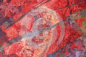 Red jasper texture macro