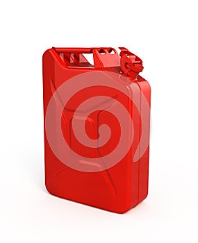 Red jerrycan