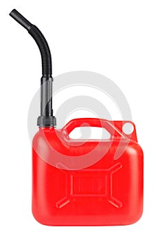 Red jerrycan