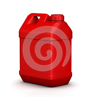 Red jerrycan