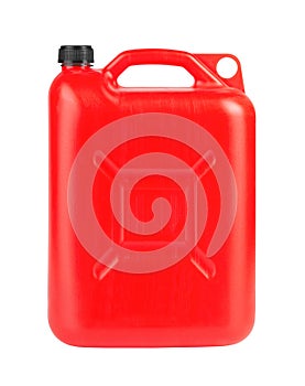 Red jerrycan