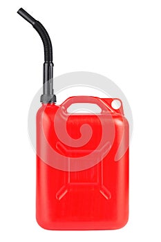 Red jerrycan