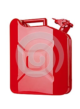 Red jerrycan