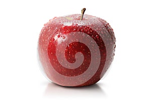 Red juicy apple