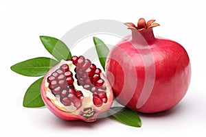 red juicy pomegranate