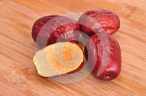 Red jujubes--a traditional chinese food