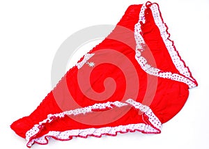 Red knickers