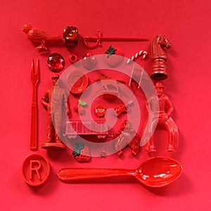 Red knolling concept