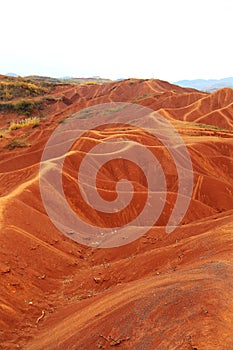 Red land in Guangdong , China