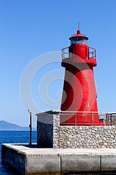 Red Lantern, Giglio Island, Italy