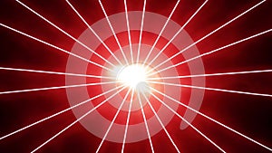 Red Laser Beams Rays Motion Background