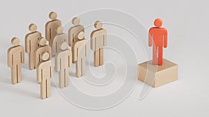 RED leader. economic status and social achievement.