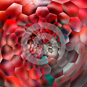 Red Leaf Abstract Blurred Textures Shapes Backgrounds