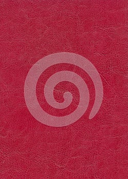 Red leather background