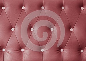 Red leather sofa background