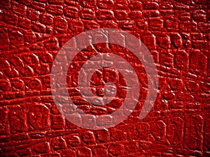 Red Leather Texture