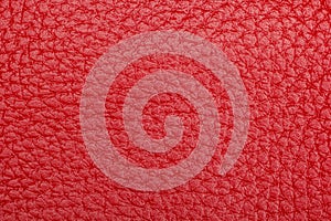 Red leather texture for background