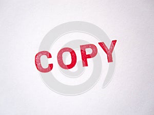 Red Legal Copy Stamp