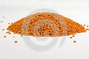 Red lentils source of vegetable protein and omega-3