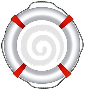 Red Life Buoy