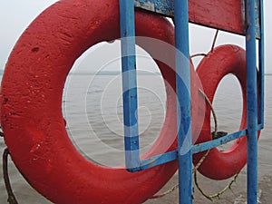 Red Lifebuoys