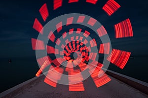 The red light circle