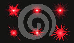 Red Starburst Collection