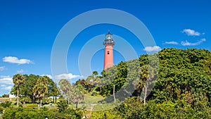 Red Light House in Jupiter, Fl