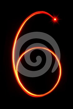 Red light painting number six