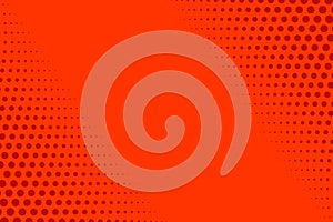 Red and light red retro comic background