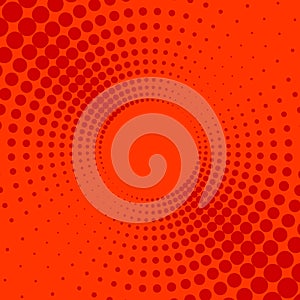 Red and light red retro comic background