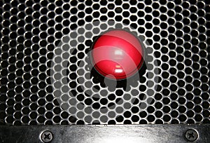 Red Light on a speaker