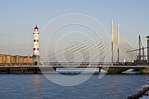 Red lighthouse