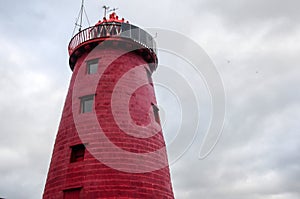 red lighthouse