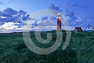 Red lighthouse Texel