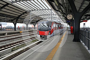 The Red Line Mass Transit System serving the Bangkok Metropolitan Region.