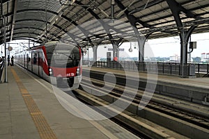 The Red Line Mass Transit System serving the Bangkok Metropolitan Region