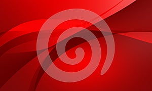 red lines curves wave round with shine light abstract background