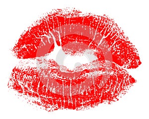 Red lips photo