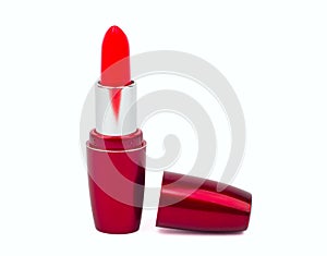 Red lipstick isolated