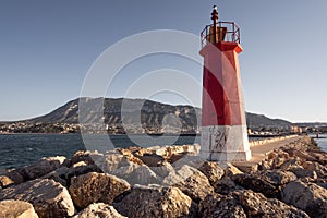 Red little lighthouse 1