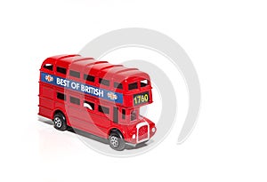 Red London Doubledecker Bus photo